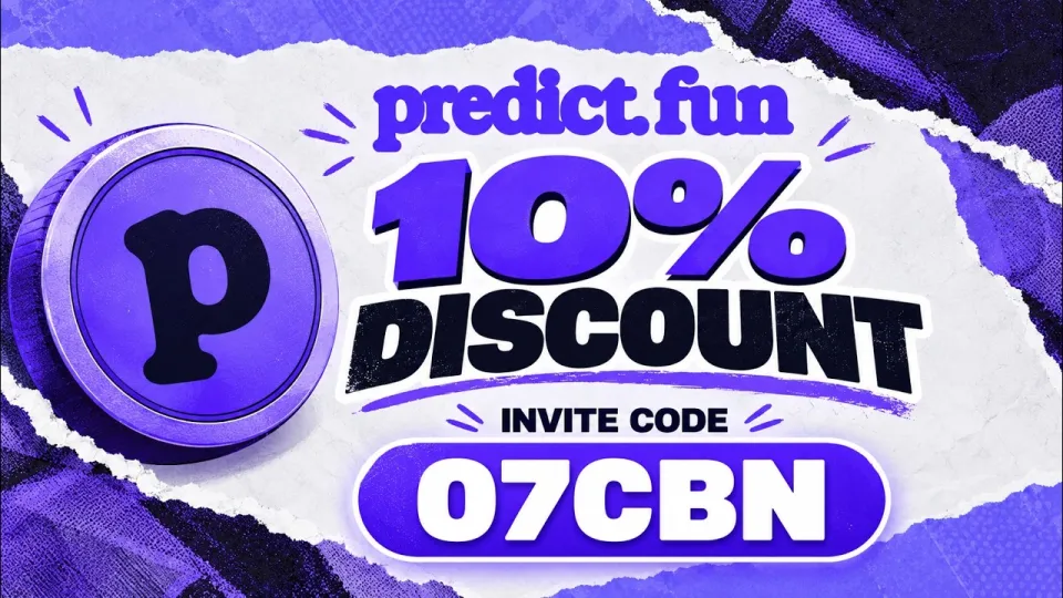 Predict Fun invite code "07CBN" – How to Use It & What You Get (10% discount on predict fun)